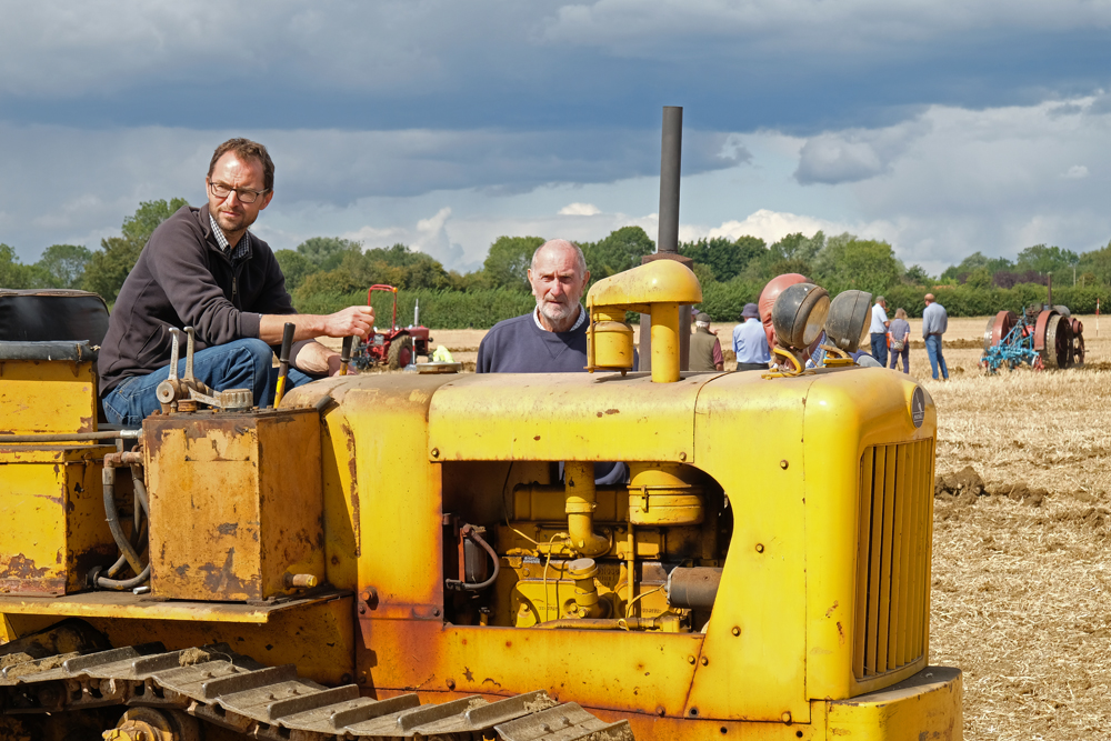 Tractors working at Dentill 2019